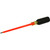 Gray Tools Electrician's Slotted Screwdriver, 6" Blade Length, .028" X 3/16" Tip, 1000V Insulated (30606-I) Main Image