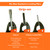Grip-on 12" Locking Pliers, 2-15/16" Jaw Opening, Curved Jaws (111-12)
