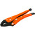 Grip-on 5 Piece General Service Set, Straight, Curved & Long Nose Locking Pliers (BK-SET5-89)