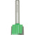 Front view of Grizzly Industrial Bottom Cleaning Bit, Back view of Grizzly Industrial Bottom Cleaning Bit