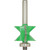 Back view of Grizzly Industrial 1/4" 90 V-Groove Bit in white background, Grizzly Industrial 1/4" 90 V-Groove Bit in white background, Grizzly Industrial 1/2" 90 V-Groove Bit in white background