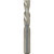 Grizzly Industrial Solid Carbide Spiral Downcut Bit in white background, Detailed view of Grizzly Industrial Solid Carbide Spiral Downcut Bit
