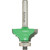 Grizzly Industrial Classical Bit w/ Bearing Guide, Cut Sample of C1752 - 1/2" Classical Bit, 1/4" Shank, Grizzly Industrial Classical Bit w/ Bearing Guide, 1/4" Shank w/ 1/2" Cutting Length, Grizzly Industrial Classical Bit w/ Bearing Guide, 1/4" Shank w/ 11/16" Cutting Length, Grizzly Industrial Classical Bit w/ Bearing Guide, 1/4" Shank w/ 5/8" Cutting Length