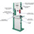 Grizzly Industrial 17" 2 HP Bandsaw (G0513)