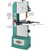 Grizzly Industrial 13-1/2" 1-1/4 HP Vertical Wood/Metal Bandsaw (G0621X)