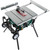 Grizzly Industrial 10" 2 HP Portable Table Saw with Roller Stand (G0870)