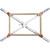 Grizzly Industrial Adjustable Frame Clamp (G3047)