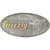 Front view of Grizzly Industrial Die Cast Metal Nameplate - Mini