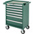 Front view of Grizzly Industrial 7-Drawer Tool Cabinet with Ball Bearing Drawer Slides