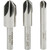 Grizzly Industrial 3 Pc. 6 Flute Countersink Set in white background