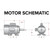 Grizzly Industrial Motor 1/2 HP Single-Phase 3450 RPM TEFC 110V/220V (H5375)
