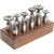 Close up view of Grizzly Industrial 10 pc. Woodruff Key Cutter Set