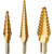Grizzly Industrial Step Drill 3 Pc. Set (H8196)