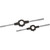 Grizzly Industrial 2pc Die Stock Handle Set in white background