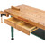 Grizzly Industrial Heavy-Duty Oak Workbench with Steel Legs (T10157)
