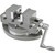 Close up view of Grizzly Industrial 2" Mini Self Centering Vise with Swivel Base, Detailed view of Grizzly Industrial 2" Mini Self Centering Vise with Swivel Base