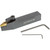 Grizzly Industrial 3/4" x 4-1/2" Profile Turning Toolholder in white background, Grizzly Industrial 3/4" x 4-1/2" Profile Turning Toolholder in white background, Grizzly Industrial 1" x 5" Profile Turning Toolholder in white background