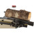 Grizzly Industrial Sliding Log Miter Table in use, Close-up of Grizzly Industrial Sliding Log Miter Table, Grizzly Industrial Sliding Log Miter Table in white background