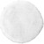 Front view of Grizzly Industrial 6" Random Orbit Wool Pad, Back view of Grizzly Industrial 6" Random Orbit Wool Pad