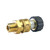 BluShield Female Metric x 3/8" Quick Disconnect Plug/Socket Pressure Washer Adapter Set (PWA017)