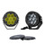 Front view of XKGLOW 1pc 5in Spot Beam Cube Offroad Round Work Light Kit, Dimensions of XKGLOW 1pc 5in Spot Beam Cube Offroad Round Work Light Kit, Features of XKGLOW 1pc 5in Spot Beam Cube Offroad Round Work Light Kit