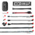 XKGLOW XKchrome Boat 4x36" + 4x9" Strip Advanced Kit w/ Dash Mount Controller in white background