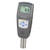 PCE Instruments Digital Durometer with USB Data Transfer in white background, Display of PCE Instruments Digital Durometer with USB Data Transfer, Indenter of PCE Instruments Digital Durometer with USB Data Transfer, Close-up of PCE Instruments Digital Durometer with USB Data Transfer, PCE Instruments Digital Durometer with USB Data Transfer inside its case