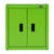 Viper Tool Storage Lime Green 28-Inch Wall Cabinet (V2802KWCLG) by JB Tools