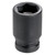 Grey Pneumatic 1/4" Drive 7/16" 6-Point Standard Magnetic Impact Socket (914RG)