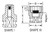 Grey Pneumatic 1/4" Drive 7/16" 6-Point Standard Magnetic Impact Socket (914RG)