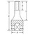 Grey Pneumatic 1/2" Drive 7 Mm Hex Impact Bit Socket (29074M)