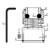 Grey Pneumatic Chisel Repair Part (CH8000-8)