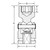 Grey Pneumatic 3/4" Drive 29 Mm 6-Point Standard Impact U-Joint (3029UM)
