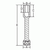 Grey Pneumatic 3/4" Drive X 1-1/4" Extra-Deep Length Budd Impact Socket, 6 Point (3440DL)