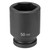 Grey Pneumatic 1" Drive 58 Mm 6-Point Deep Impact Socket (4058MD)