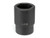 Grey Pneumatic 2-5/16" X 6 Point Short #5 Spline Impact Socket (5074R)