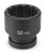 Grey Pneumatic 40Mm X 12 Point Short 1-1/2" Drive Impact Socket (6240M)