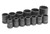 Grey Pneumatic 3/4" Drive Sae 12-Point Standard Impact Socket Set (13 Pieces) (8313)