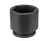 Grey Pneumatic 1" Drive x 1-11/16" Standard Socket (4054R)
