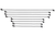 FiTech SBC (OVC/UH) HEI Dist End 90/90 Spark Plug Wire Kit (90012) by JB Tools
