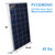 Aims Power Solar Kit 1980 W Solar | 6000 W Pure Sine Inverter Charger 24Vdc 120/240 Vac | 600 A Bat (KITD-6K24V1920W)