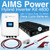 Aims Power Kit Hybrid Pure Sine Inverter Charger & Battery Bank 4.6 Kw Inverter Output | 28,800 Watt Hour (KITHY4612BAT)
