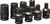 Grey Pneumatic 1/4" Drive 8pc. External Star Impact Socket Set (998ET)