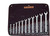Wright Tool Full Polish 12 Point Combination Wrench Set 3/8" - 1" (11-Piece),Silver (911)