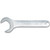 Wright Tool 7/8-Inch 30 Degree Angle Service Wrench Satin Finish (1428)