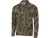 A camo half-zip shirt by Muddy in Mossy Oak Bottomland and Veil Canyon Grey is available in sizes small to XL.