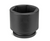 Grey Pneumatic 1" Drive x 2-1/4" Standard Socket (4072R)