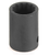 Grey Pneumatic 1/2" Drive x 21mm Standard - 12 Point Socket (2121M)