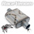 Black Widow Race Venom 3.5" muffler in center/center and center/offset configurations, engineered for aggressive sound and improved exhaust flow.