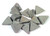 Raytech Ceramic Finish Media 41310R is a high-density ceramic vibratory tumbler media built for fast, consistent deburring and surface finishing. Featuring a 0.313 in. x 0.875 in. triangular shape and 90 lbs./cu. ft. density, this durable media is ideal for machined, cast, or fabricated metal parts. Its aluminum oxide bond ensures reliable cutting and long-lasting performance, making it a versatile solution for industrial polishing applications.